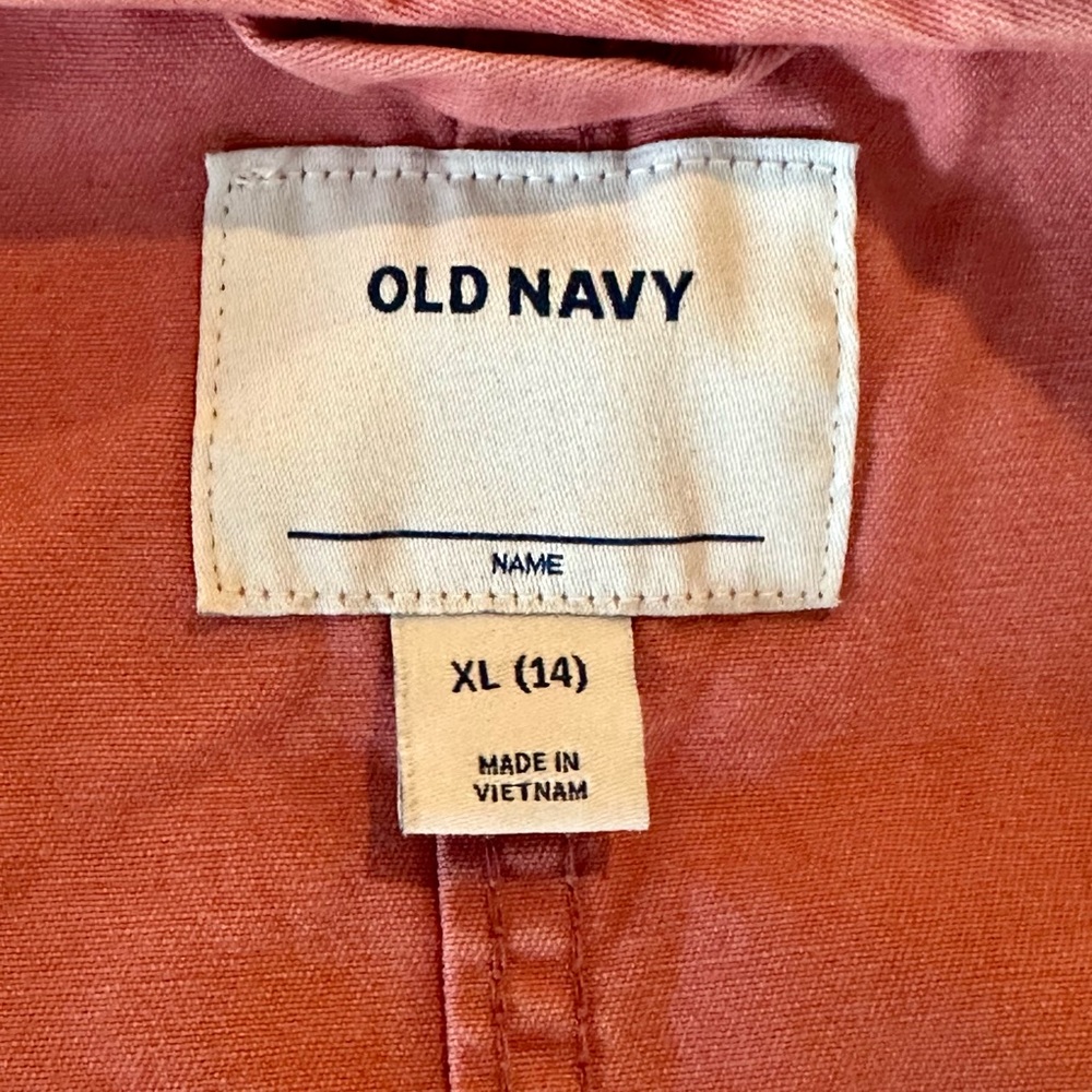 Old Navy Hooded Scout Jacket for Girls - Picture 7 of 8